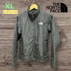 【希少】ノースフェイス 中綿ジャケット レディースXL 黒 ダイヤモンドキルト