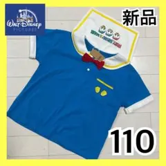 【新品】110cm ディズニー 半袖Tシャツ ドナルド ドナパル セーラー
