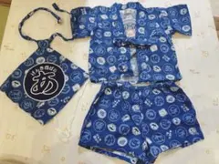 アンパンマン 甚平 3点セット 男の子 80