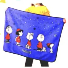 【未開封】資生堂 PEANUTS スヌーピー フリースブランケット