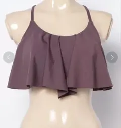 Beach Queen 水着 レディース フリル 新品　バーガンディのサムネイル