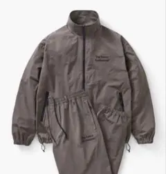 ENNOY ナイロンジャケット セットアップ チャコールグレー XXL