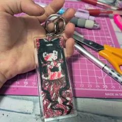 手描きイラスト萌え絵キーホルダー