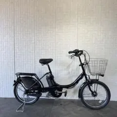 電動アシスト自転車 ミニベロ ブラックのサムネイル