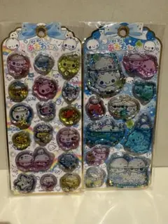 《国内正規品》ぷくぷくあわわちゃん　ウォーターインシール　2種類セット