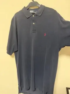 90s Polo by Ralph Lauren ネイビーポロシャツ M