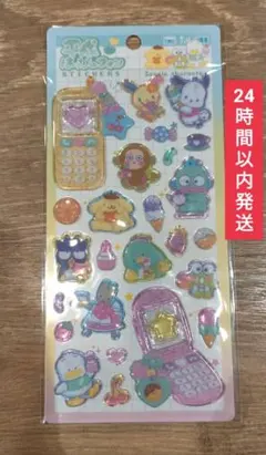 【正規品】サンリオ　平成はっぴーフォン シール　サンリオキャラクターズ