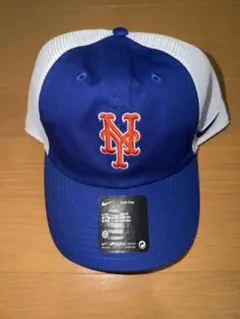 METS TRUCKER CAP BLUE L/XL