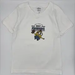 ミニオンズ Tシャツ 110cmサイズ ボブ ティム　美品 白