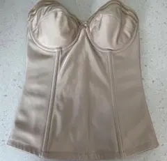 ノーブル ロングビスチェ セモアブライダルインナーC70取り外しカップ付