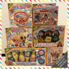 【新品・未開封】アンパンマン おもちゃ 6点セット まとめ売り 知育玩具