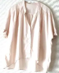 ★【美品】袖フリルギャザーシャツブラウス/LHELBIEのサムネイル