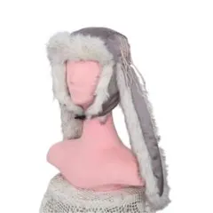 帽子 rurumu: 2022aw usa-mimi knit cap ivory rurumu: 2022aw usa-mimi knit cap ivory - メルカリ