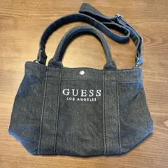 れいにゃん様　GUESS ダークデニム ハンドバック　トートバッグ