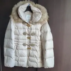 ダウンジャケット オンワード 組曲 ベージュ