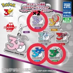 ク*e様 《即日発送可能です‼︎》ポケモン 30周年 メタルチャームマスコット