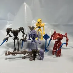 ほねほねゲリオン第一弾 アナザーカラーVer.４体セット+αのサムネイル