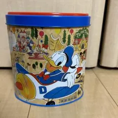 ディズニー お菓子 空き箱 チョコクランチ 缶 2011年 ドナルド
