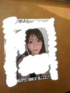 イコラブ 大谷映美里 チェキ 抽選会 直筆