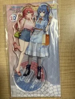 ホロライブ　りぴーと　アクリルスタンド賞　おでかけ　星街すいせい　さくらみこ