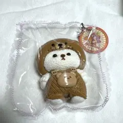 pupuland サスペンダークマちゃん くま　スクイーズ　水感