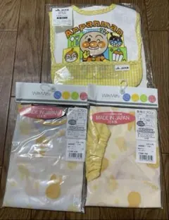 お食事エプロン　長袖　袖なし　ミッフィー　アンパンマン 袖なしエプロン　入園