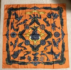 エルメス HERMES スカーフ カレ90 風の装い　 ヴィンテージ　定番カラー