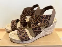 ヒョウ柄サンダル♡新品未使用品