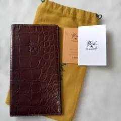 【IL BISONTE】イルビゾンテ 長財布 クロコダイル柄