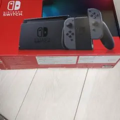 【未使用に近い】 バッテリー強化型 Nintendo Switch 本体 グレー