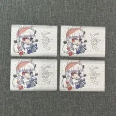 カラフルピーチ 展示会 トレーディングカード どぬく 初期ビジュ 4点