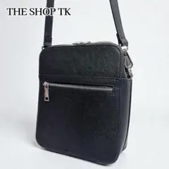 美品✨ THE SHOP TK ショルダーバッグ スクエア ブラック きれいめ