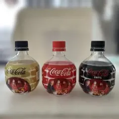 【空ボトル】コカコーラ クリスマス 限定 スプラッシュボトル 3本セットのサムネイル