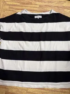 しまむら　SEASON REASON ストライプ Tシャツ M