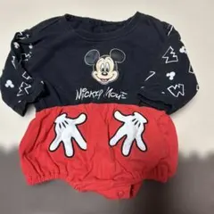 Disney baby ミッキーマウス ロンパース　70 80