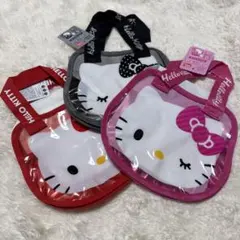 ダイソー 산리오 ハローキティ ビニールバッグ クリアバッグ 3種セット