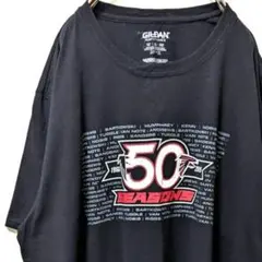ギルダン アトランタファルコンズ パブリックス Tシャツブラック黒色XL古着