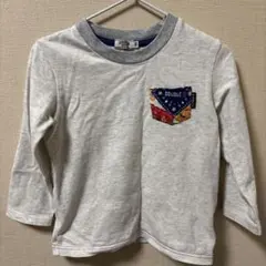 ダブルビー　長袖Ｔシャツ　グレー　100センチ