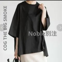 COGTHEBIGSMOKE コグザビッグスモーク デルタT-SHIRT 黒