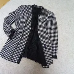 【PERSONA】千鳥格子　ジャケット　13号相当　イタリア製