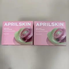 APRILSKIN エイプリルスキン ピンク aパック クレンザー 2個のサムネイル