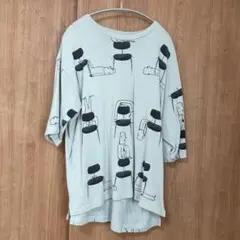 graniph Tシャツ Mサイズ ミントグリーン 半袖