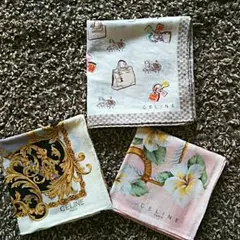 セリーヌ ハンカチ ３枚セット