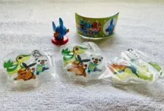 ポケモン 旅立ちの3匹アクリルスイング３点・チョコエッグ１点