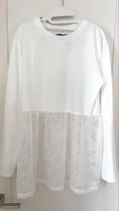 ライトオン★ ドッキングペプラムロングスリーブTシャツのサムネイル