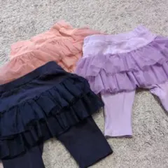 Bee☆フリル　スカッツ　120㌢　セット
