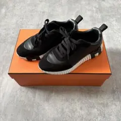 エルメス バウンシング 35インチ 美品‼️ HERMES エルメス バウンシングスニーカー 35 22.5cm オールレザー