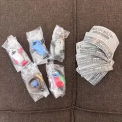 パペットスンスン　めじるし　めじるしアクセサリー　チャーム　コンプリート