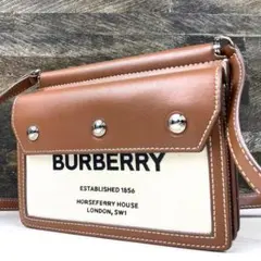 極美品 バーバリー ロンドン ホースフェリー タイトリスト ショルダーバッグのサムネイル