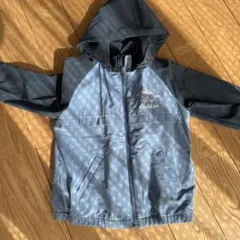 フード付きグレージャケット